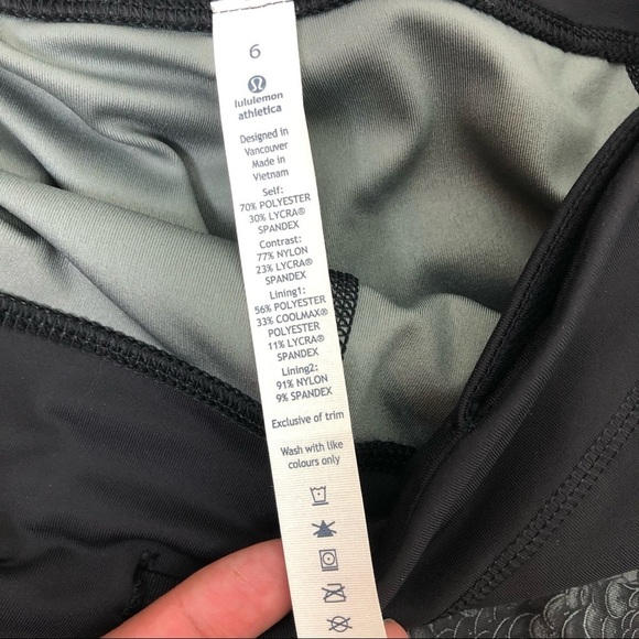 Lululemon Run inspire cropped snake scale leggings - Picture 9 of 11